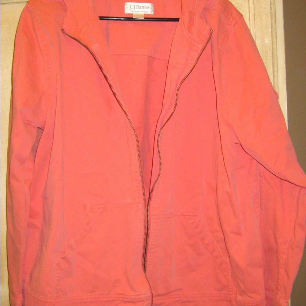 Coral medium weight jacket